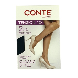 CONTE CE TENSION 40 р.23-25 nero