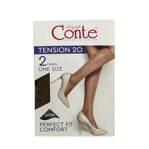 CONTE Гольфы CE TENSION 20 р.23-25беж